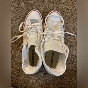 White High-Top Converse